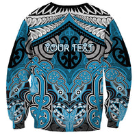 Aotearoa Iwi Ngati Porou Personalised Sweatshirt Maori Kowhaiwhai Pattern LT19 - Polynesian Pride