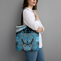 Aotearoa Iwi Ngati Porou Tote Bag Maori Kowhaiwhai Pattern LT19 - Polynesian Pride
