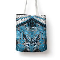 Aotearoa Iwi Ngati Porou Tote Bag Maori Kowhaiwhai Pattern LT19 - Polynesian Pride