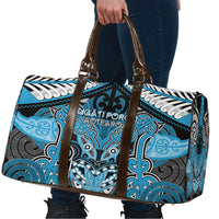 Aotearoa Iwi Ngati Porou Travel Bag Maori Kowhaiwhai Pattern LT19 - Polynesian Pride