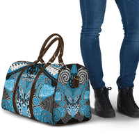 Aotearoa Iwi Ngati Porou Travel Bag Maori Kowhaiwhai Pattern LT19 - Polynesian Pride