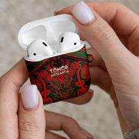 Aotearoa Iwi Tuhoe AirPods Case Maori Kowhaiwhai Pattern LT19 - Polynesian Pride