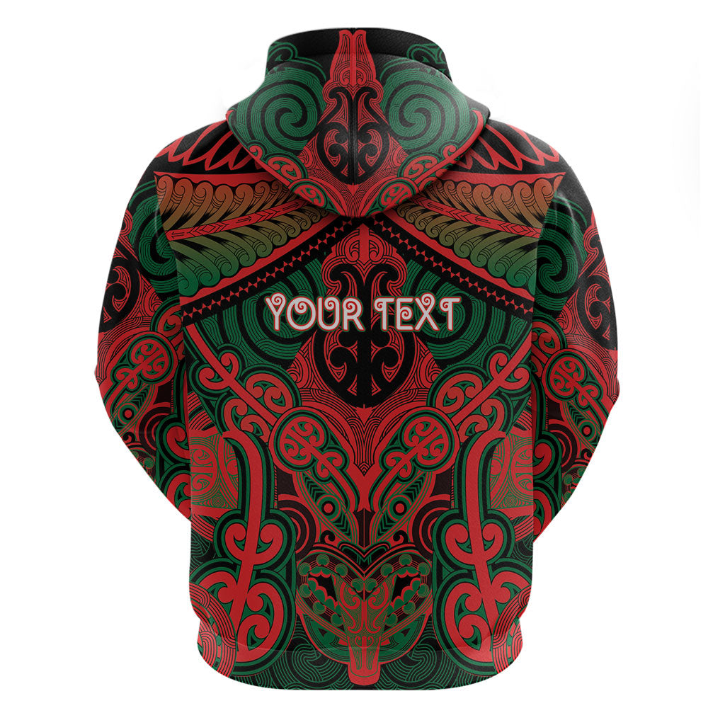 Aotearoa Iwi Tuhoe Personalised Hoodie Maori Kowhaiwhai Pattern LT19 - Polynesian Pride