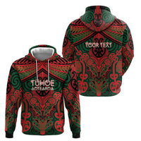 Aotearoa Iwi Tuhoe Personalised Hoodie Maori Kowhaiwhai Pattern LT19 - Polynesian Pride