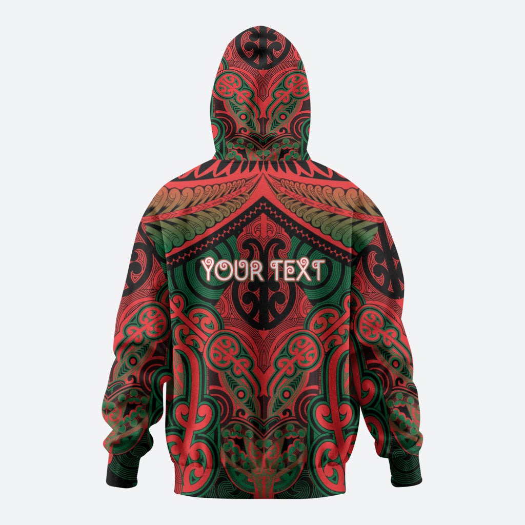 Aotearoa Iwi Tuhoe Personalised Hoodie Maori Kowhaiwhai Pattern LT19 - Polynesian Pride