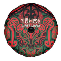 Aotearoa Iwi Tuhoe Spare Tire Cover Maori Kowhaiwhai Pattern