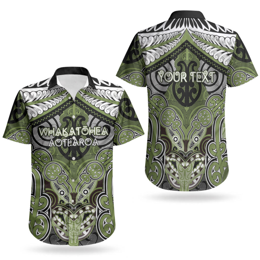 Aotearoa Iwi Whakatohea Personalised Couples Matching Tank Maxi Dress and Hawaiian Shirt Maori Kowhaiwhai Pattern LT19 - Polynesian Pride