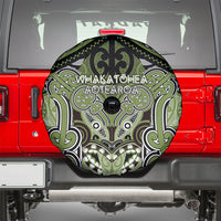 Aotearoa Iwi Whakatohea Spare Tire Cover Maori Kowhaiwhai Pattern LT19 - Polynesian Pride