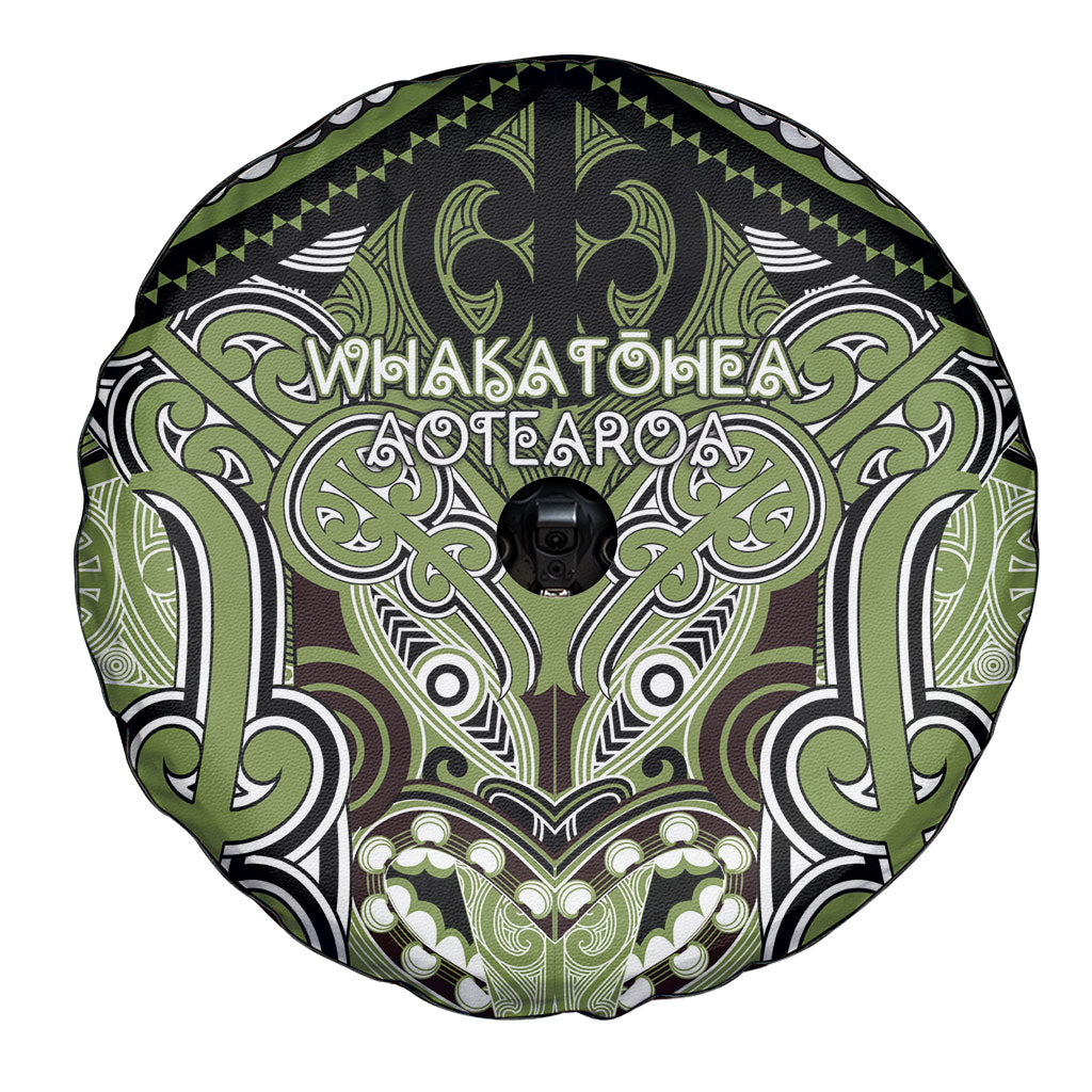 Aotearoa Iwi Whakatohea Spare Tire Cover Maori Kowhaiwhai Pattern LT19 - Polynesian Pride
