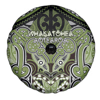 Aotearoa Iwi Whakatohea Spare Tire Cover Maori Kowhaiwhai Pattern LT19 - Polynesian Pride