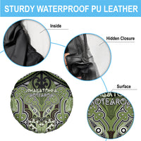 Aotearoa Iwi Whakatohea Spare Tire Cover Maori Kowhaiwhai Pattern LT19 - Polynesian Pride