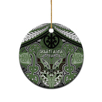 Aotearoa Iwi Ngati Awa Personalised Ceramic Ornament Maori Kowhaiwhai Pattern LT19 - Polynesian Pride