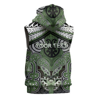 Aotearoa Iwi Ngati Awa Personalised Sleeveless Hoodie Maori Kowhaiwhai Pattern LT19 - Polynesian Pride