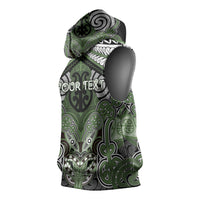 Aotearoa Iwi Ngati Awa Personalised Sleeveless Hoodie Maori Kowhaiwhai Pattern LT19 - Polynesian Pride