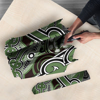 Aotearoa Iwi Ngati Awa Umbrella Maori Kowhaiwhai Pattern LT19 - Polynesian Pride