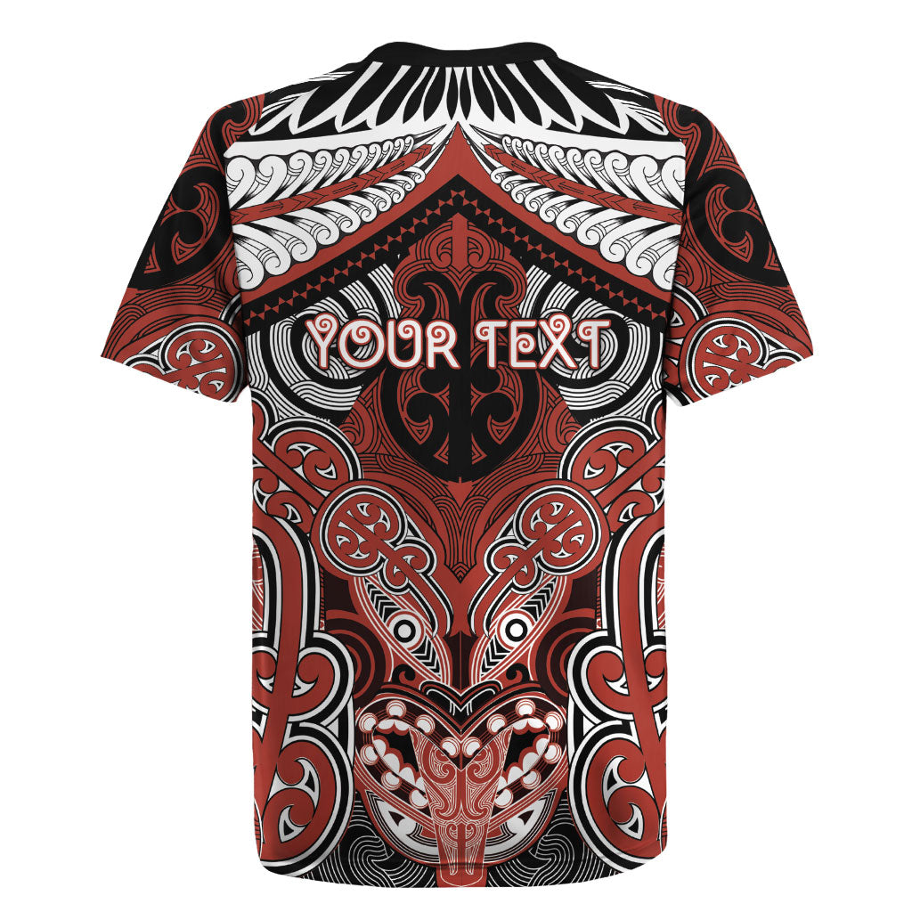 Aotearoa Iwi Rongowhakaata Personalised Rugby Jersey Maori Kowhaiwhai Pattern LT19 - Polynesian Pride