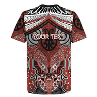 Aotearoa Iwi Rongowhakaata Personalised Rugby Jersey Maori Kowhaiwhai Pattern LT19 - Polynesian Pride