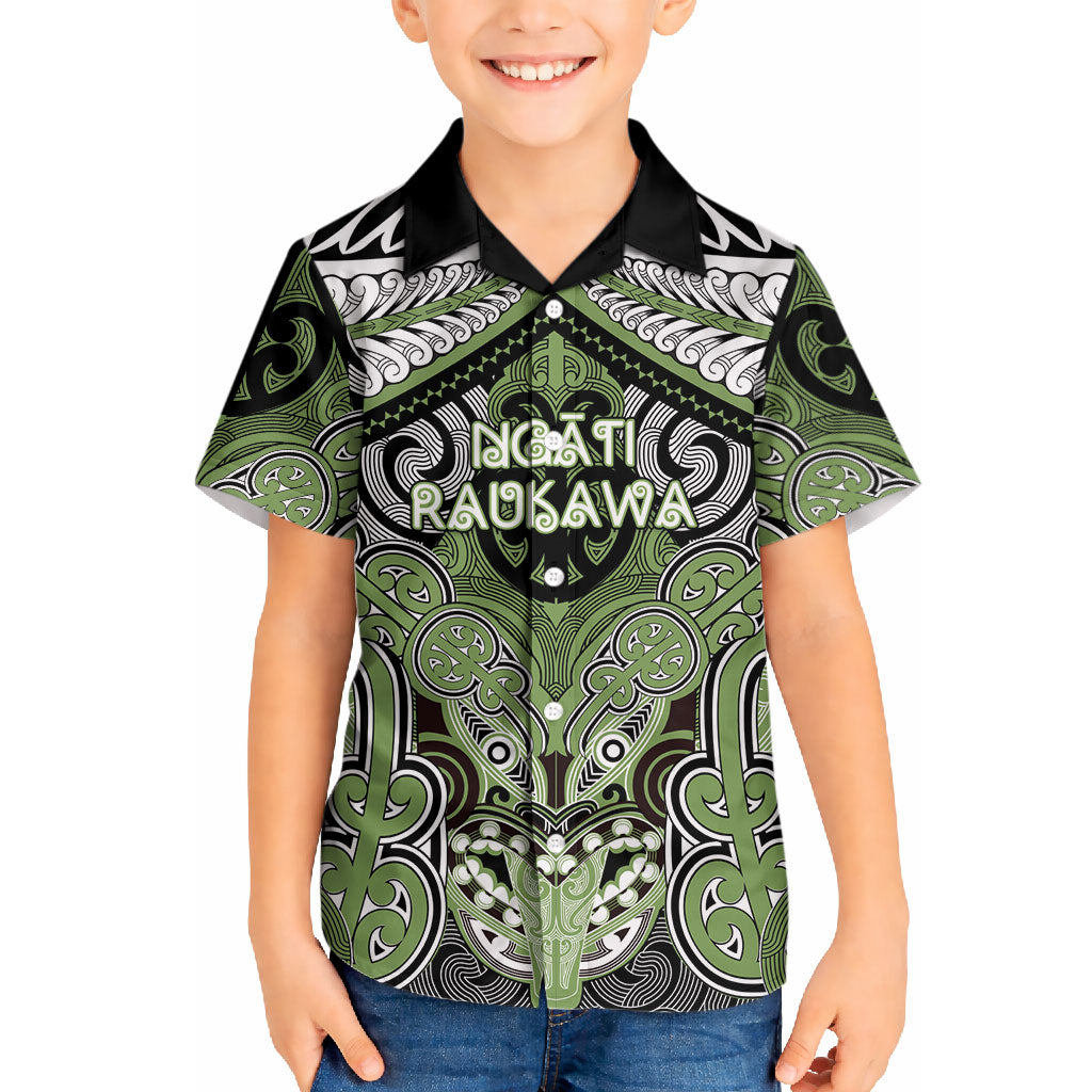 Aotearoa Iwi Ngati Raukawa Personalised Hawaiian Shirt Maori Kowhaiwhai Pattern