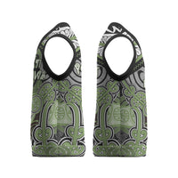Aotearoa Iwi Ngati Raukawa Personalised Christmas Knitted V-Neck Vest Maori Kowhaiwhai Pattern LT19 - Polynesian Pride
