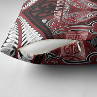 Aotearoa Iwi Ngati Toa Pillow Cover Maori Kowhaiwhai Pattern LT19 - Polynesian Pride