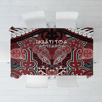 Aotearoa Iwi Ngati Toa Tablecloth Maori Kowhaiwhai Pattern