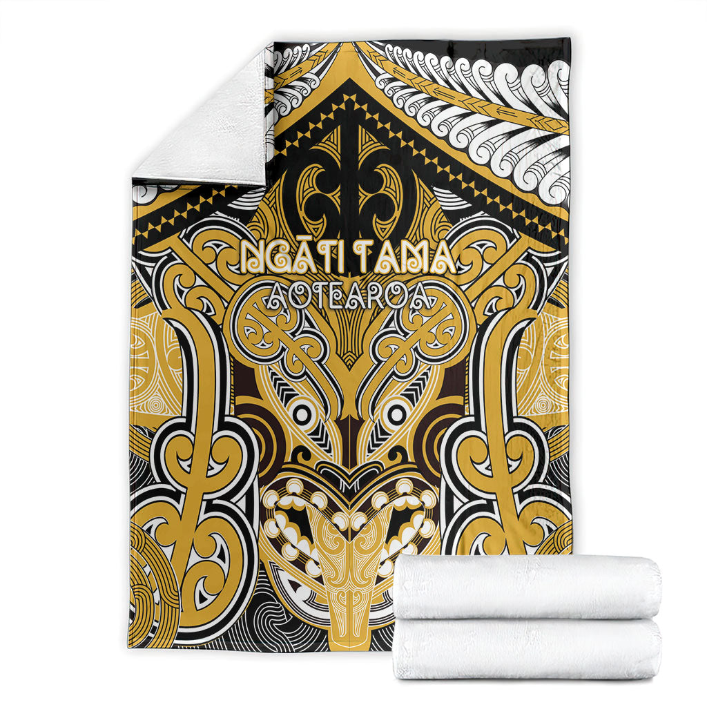 Aotearoa Iwi Ngati Tama Blanket Maori Kowhaiwhai Pattern LT19 - Polynesian Pride