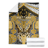 Aotearoa Iwi Ngati Tama Blanket Maori Kowhaiwhai Pattern LT19 - Polynesian Pride