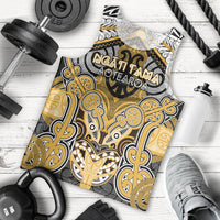 Aotearoa Iwi Ngati Tama Personalised Men Tank Top Maori Kowhaiwhai Pattern LT19 - Polynesian Pride
