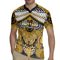 Aotearoa Iwi Ngati Tama Personalised Rugby Jersey Maori Kowhaiwhai Pattern LT19 - Polynesian Pride