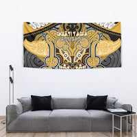 Aotearoa Iwi Ngati Tama Tapestry Maori Kowhaiwhai Pattern LT19 - Polynesian Pride