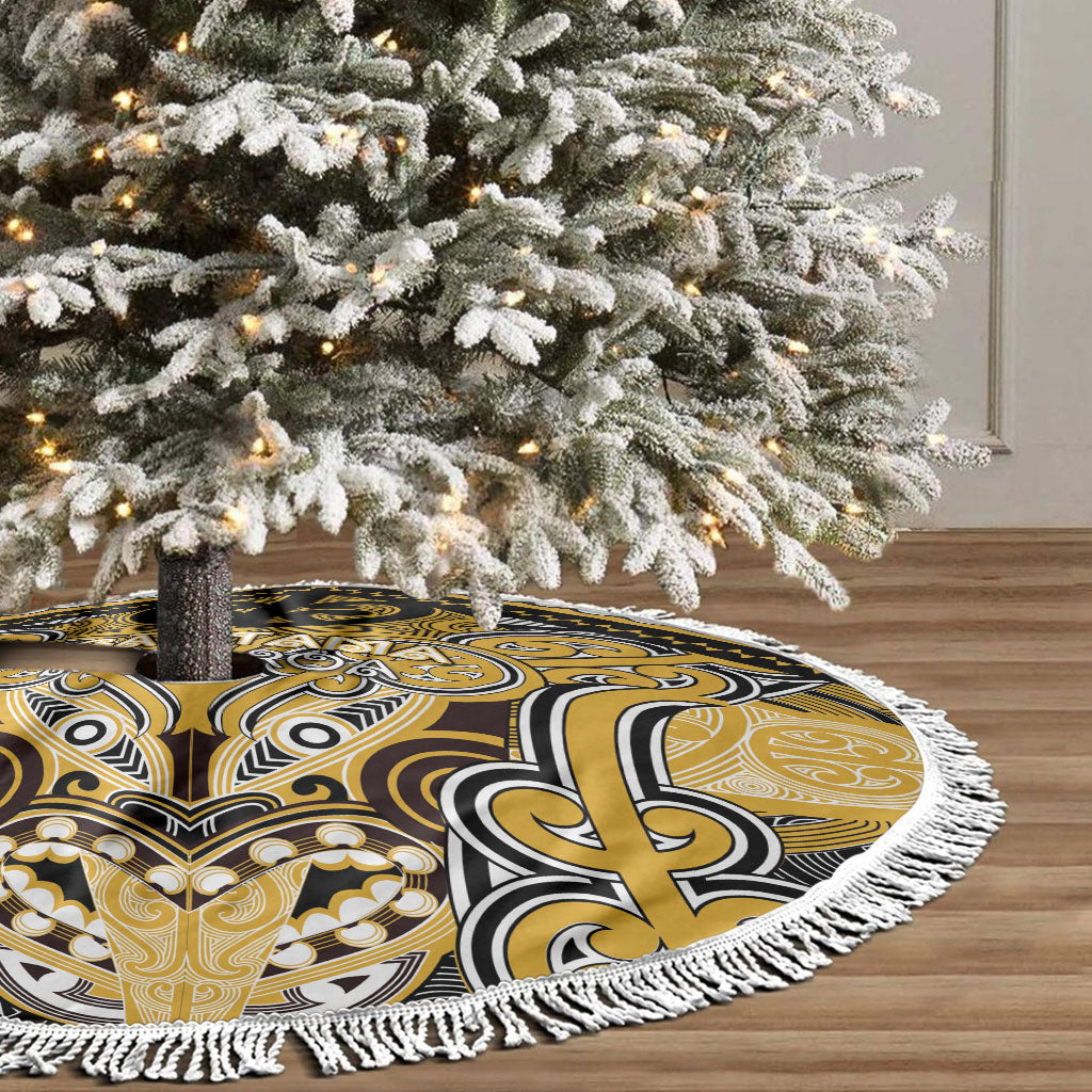 Aotearoa Iwi Ngati Tama Tree Skirt Maori Kowhaiwhai Pattern LT19 - Polynesian Pride