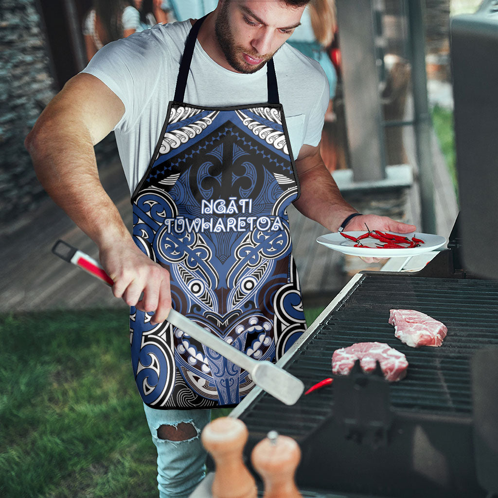 Aotearoa Iwi Ngati Tuwharetoa Apron Maori Kowhaiwhai Pattern LT19 - Polynesian Pride