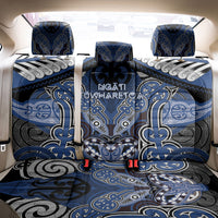 Aotearoa Iwi Ngati Tuwharetoa Back Car Seat Cover Maori Kowhaiwhai Pattern LT19 - Polynesian Pride