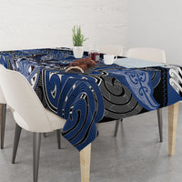 Aotearoa Iwi Ngati Tuwharetoa Tablecloth Maori Kowhaiwhai Pattern LT19 - Polynesian Pride