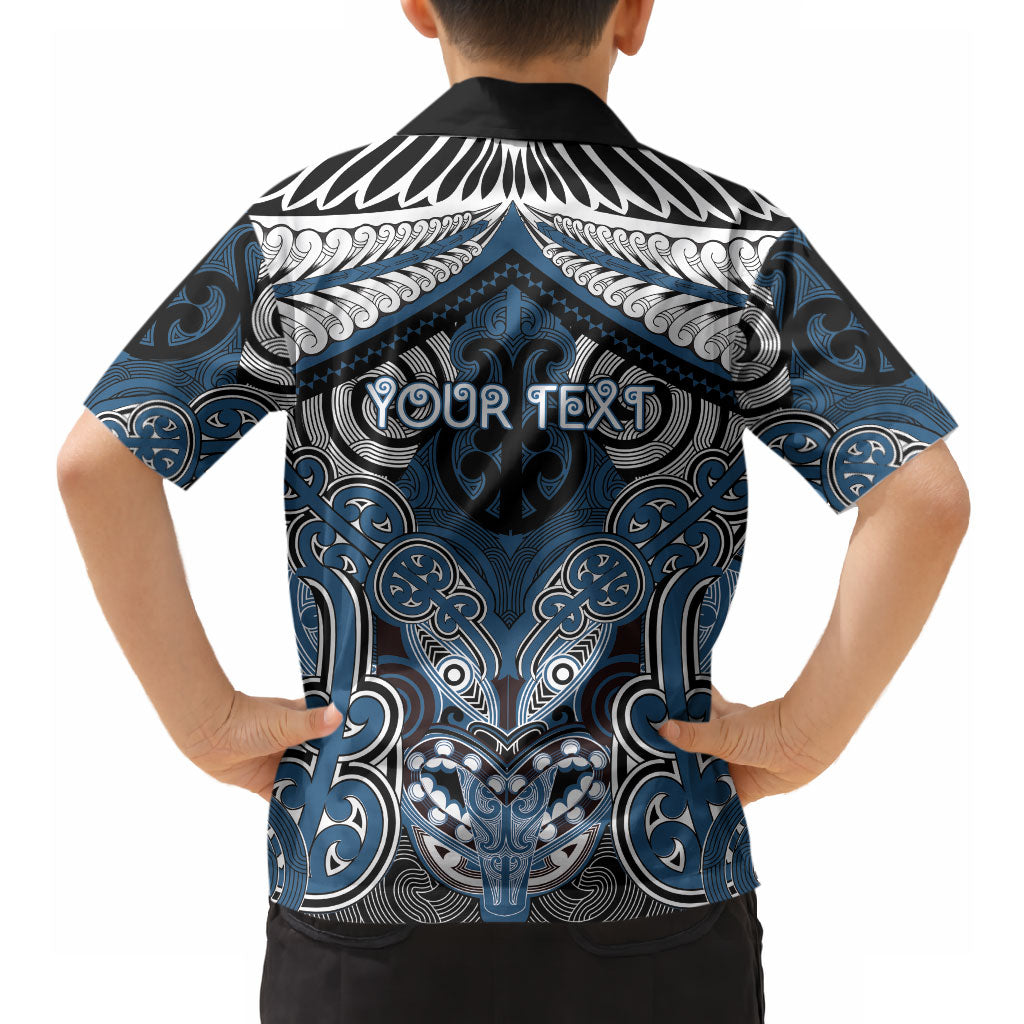 Aotearoa Iwi Ngati Mutunga Personalised Hawaiian Shirt Maori Kowhaiwhai Pattern
