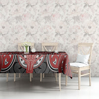 Aotearoa Iwi Te Ati Awa Tablecloth Maori Kowhaiwhai Pattern