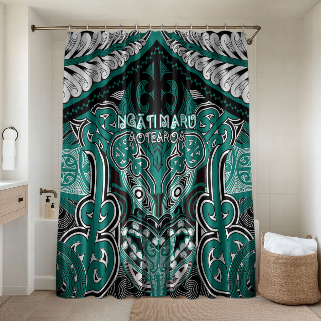 Aotearoa Iwi Ngati Maru Bathroom Set Maori Kowhaiwhai Pattern