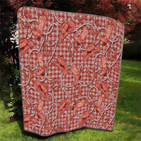 Red Hawaii Palaka Cowboy Quilt Hawaiian Paniolo Festival Spirit LT19 - Polynesian Pride