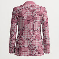 Pink Hawaii Palaka Cowboy Blazer Hawaiian Paniolo Festival Spirit LT19 - Polynesian Pride