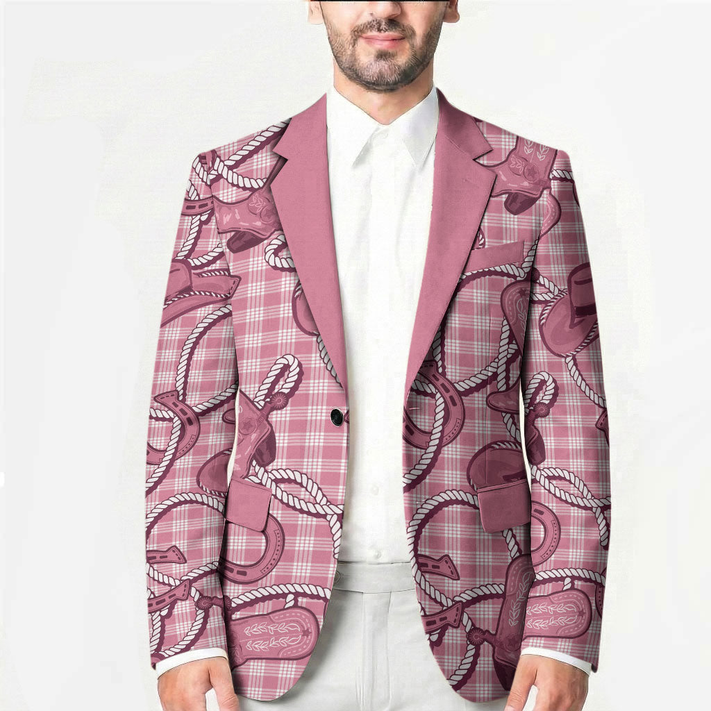 Pink Hawaii Palaka Cowboy Blazer Hawaiian Paniolo Festival Spirit LT19 - Polynesian Pride