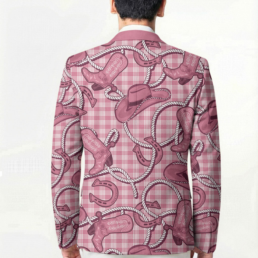 Pink Hawaii Palaka Cowboy Blazer Hawaiian Paniolo Festival Spirit LT19 - Polynesian Pride
