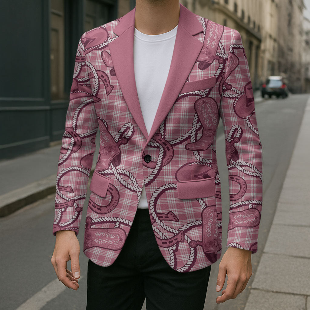 Pink Hawaii Palaka Cowboy Blazer Hawaiian Paniolo Festival Spirit LT19 - Polynesian Pride