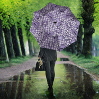 Purple Hawaii Palaka Cowboy Umbrella Hawaiian Paniolo Festival Spirit LT19 - Polynesian Pride