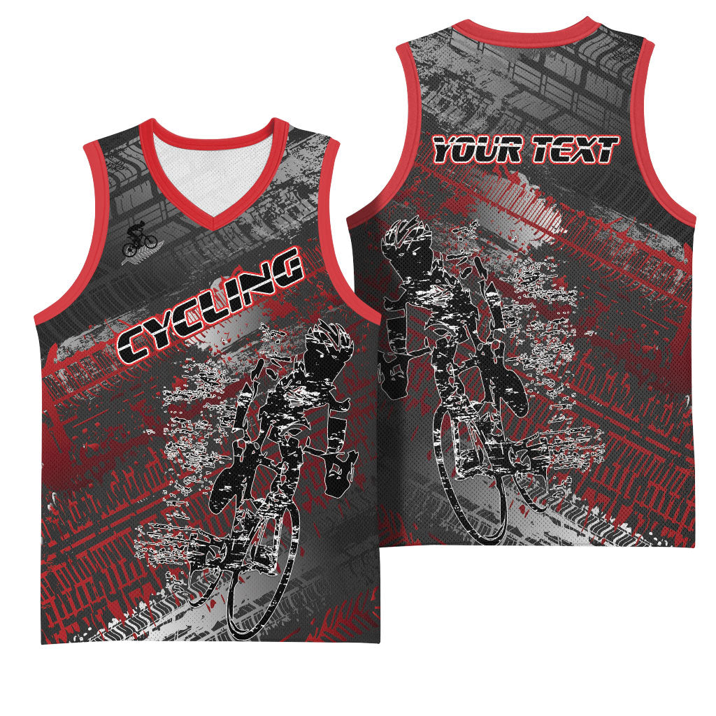 Personalised Cycling New Zealand Basketball Jersey Aotearoa Pride Sportswear LT22 - Polynesian Pride