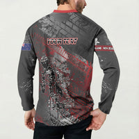 Personalised Cycling New Zealand Button Sweatshirt Aotearoa Pride Sportswear LT22 - Polynesian Pride