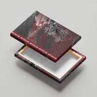 Personalised Cycling New Zealand Canvas Wall Art Aotearoa Pride Sportswear