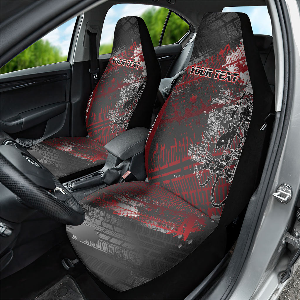 Personalised Cycling New Zealand Car Seat Cover Aotearoa Pride Sportswear LT22 - Polynesian Pride