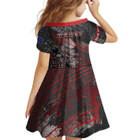 Personalised Cycling New Zealand Family Matching Off Shoulder Maxi Dress and Hawaiian Shirt Aotearoa Pride Sportswear LT22 - Polynesian Pride