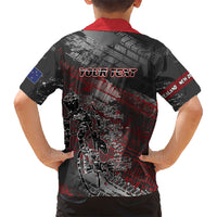 Personalised Cycling New Zealand Family Matching Puletasi and Hawaiian Shirt Aotearoa Pride Sportswear LT22 - Polynesian Pride