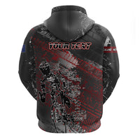 Personalised Cycling New Zealand Hoodie Aotearoa Pride Sportswear